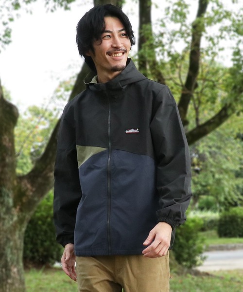 KRIFF MAYER（クリフメイヤー）の「《WEB限定》切替配色ジャケット（その他アウター・メンズ・ブラック/ベージュ/ネイビー・MEDIUM/LARGE/X-LARGE）」の2枚目の写真