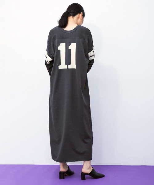 ADAM ET ROPE'(アダムエロペ)の「2WAY ナンバリングワンピース(ワンピース・レディース・スミクロ/ベージュ系その他・FREE)」の21枚目の写真