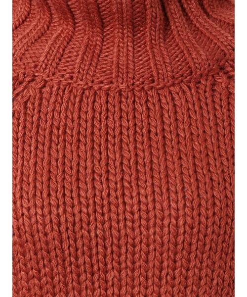 Ungrid(アングリッド)の「ローゲージハイネックショートニット(ニット/セーター・レディース・チャコールグレー/オレンジ/アイボリー・FREE)」の8枚目の写真