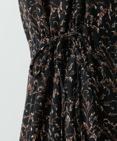 LEPSIM（レプシィム）の「ウエストデザイン柄ワンピース　952536（ワンピース・レディース・ブラック/ブラウン/オフホワイト・FREE）」の7枚目の写真