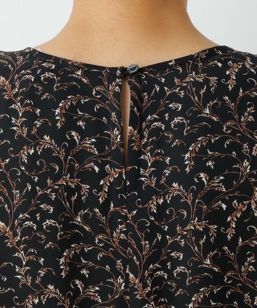 LEPSIM（レプシィム）の「ウエストデザイン柄ワンピース　952536（ワンピース・レディース・ブラック/ブラウン/オフホワイト・FREE）」の14枚目の写真