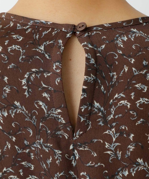 LEPSIM（レプシィム）の「ウエストデザイン柄ワンピース　952536（ワンピース・レディース・ブラック/ブラウン/オフホワイト・FREE）」の18枚目の写真