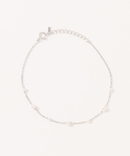 Jenny BY IMMANOEL（ジェニーバイイマノエル）の「silver925 パールチェーンブレス（ブレスレット・レディース・ゴールド/シルバー/ピンクゴールド・FREE）」の9枚目の写真