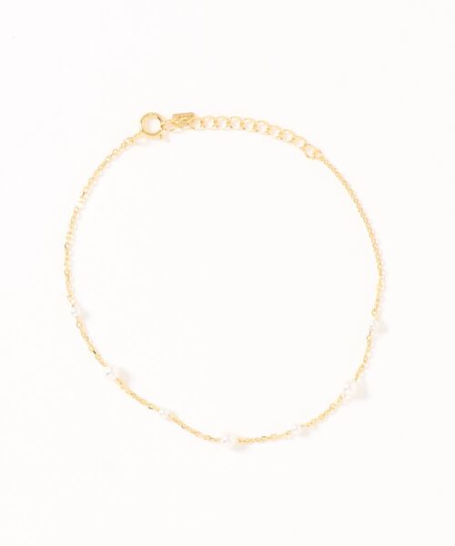 Jenny BY IMMANOEL（ジェニーバイイマノエル）の「silver925 パールチェーンブレス（ブレスレット・レディース・ゴールド/シルバー/ピンクゴールド・FREE）」の10枚目の写真