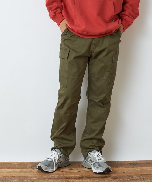 CIAOPANIC TYPY（チャオパニックティピー）の「【3/2WORKS/スリーツーワークス】ワークスシャドーヘリンボンパンツ（カーゴパンツ・メンズ・ブラック/アイボリー/オリーブ・S/L/XL/M）」の10枚目の写真