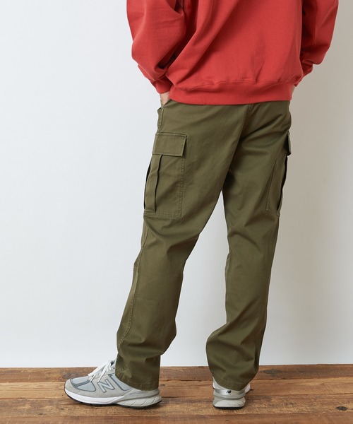 CIAOPANIC TYPY（チャオパニックティピー）の「【3/2WORKS/スリーツーワークス】ワークスシャドーヘリンボンパンツ（カーゴパンツ・メンズ・ブラック/アイボリー/オリーブ・S/L/XL/M）」の12枚目の写真