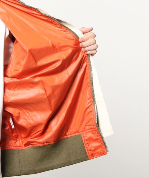 amok(アモク)の「amok /アモク/ERROR DOCKING JKT(ブルゾン・メンズ・カーキ・MEDIUM)」の2枚目の写真