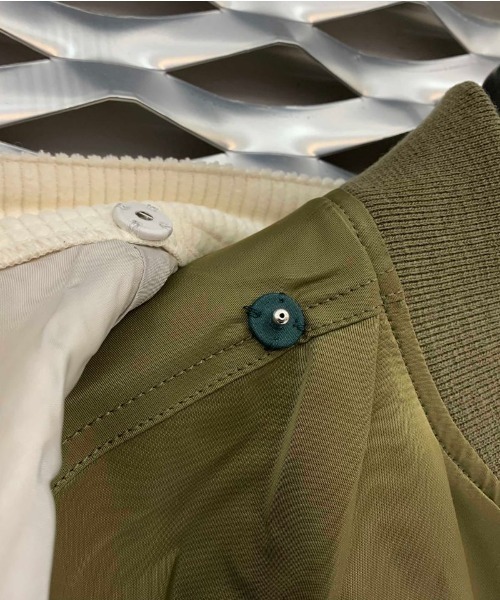 amok(アモク)の「amok /アモク/ERROR DOCKING JKT(ブルゾン・メンズ・カーキ・MEDIUM)」の6枚目の写真