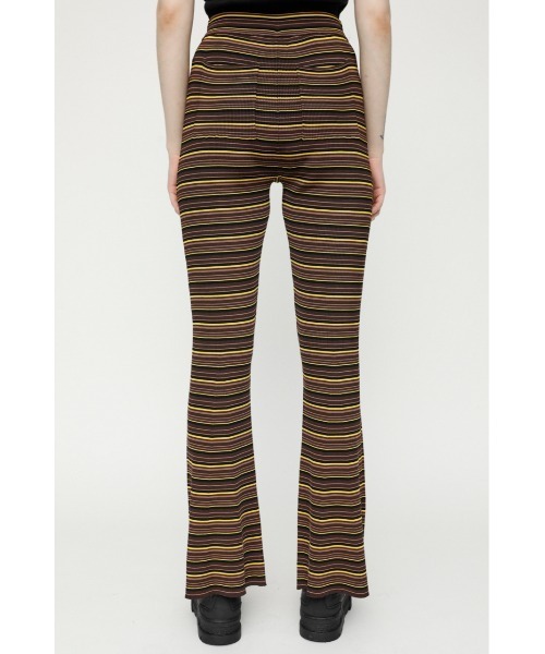 SLY（スライ）の「RANDOM BORDER KNIT PT ランダムボーダー