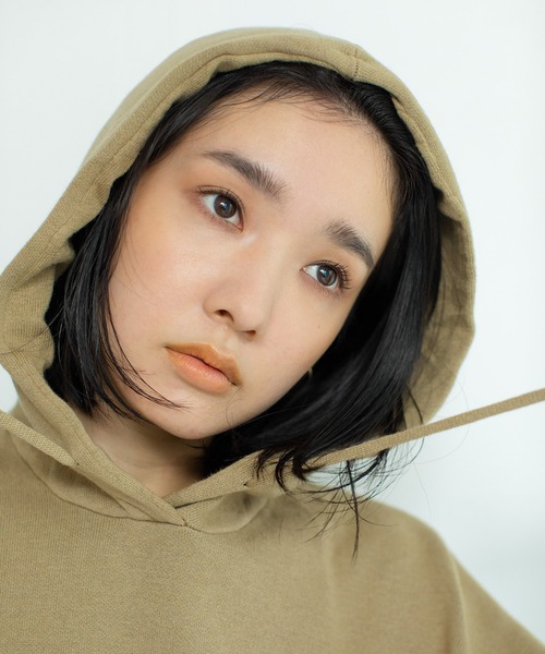 audrey and john wad(オードリーアンドジョンワッド)の「【Audrey and John Wad】カシミヤ混ニットパーカー -ウォッシャブル-(パーカー・レディース・ブラック/レッド/サックスブルー/ライトベージュ/グレイッシュベージュ・FREE)」の14枚目の写真