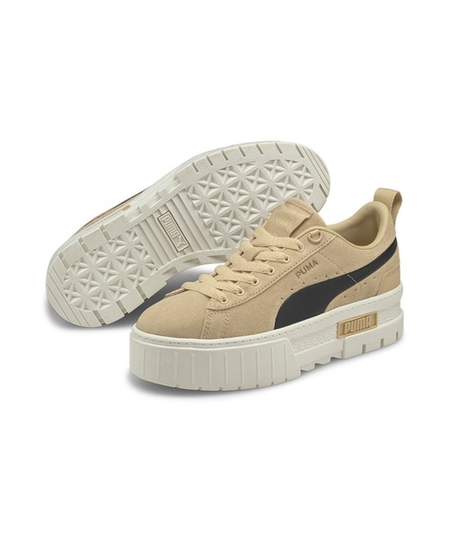 PUMA（プーマ）の「PUMA プーマ メイズ インフューズ ウィメンズ スニーカー（スニーカー・レディース・ベージュ系その他・23.5cm/24.5cm/25.5cm/22.0cm/23.0cm/22.5cm/24.0cm/25.0cm）」の4枚目の写真