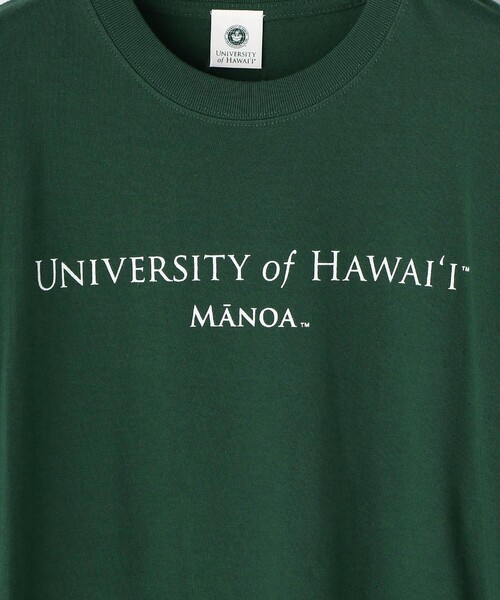 FREAK'S STORE（フリークスストア）の「HAWAII LONG SLEEVE TEE/ハワイロングスリーブTシャツ(プリントロンＴ)（Tシャツ/カットソー・レディース・ホワイト/オリーブ/グリーン/ブルーグリーン/オフホワイト/ナチュラル・ﾌﾘ-）」の11枚目の写真