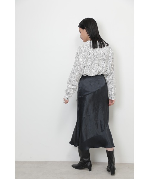 mici（ミチ）の「(mici)エスカルゴスカート（スカート・レディース・ネイビー/ブルー・SMALL/MEDIUM）」の14枚目の写真