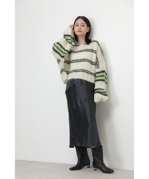 mici（ミチ）の「(mici)エスカルゴスカート（スカート・レディース・ネイビー/ブルー・SMALL/MEDIUM）」の15枚目の写真