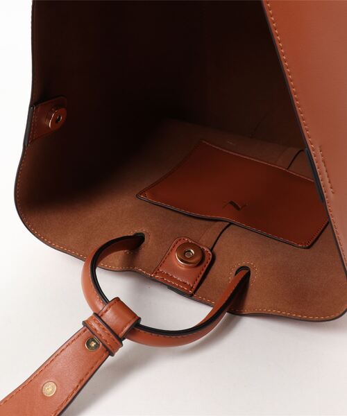 N.(N. Natural Beauty Basic)(エヌエヌナチュラルビューティーベーシック)の「◆2WAYワイドトートバッグ(トートバッグ・レディース・ブラウン/ナチュラル/ライトグリーン・フリ-)」の20枚目の写真