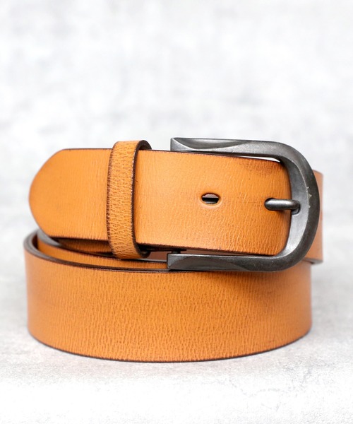8(eight)(エイト)の「カラーレザーベルト(ベルト・メンズ・キャメル/ネイビー/グリーン/ワインレッド/ブラック/ダークブラウン・FREE)」の5枚目の写真