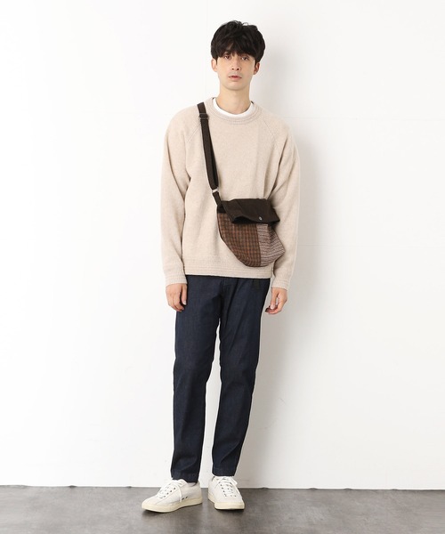 COMME CA COMMUNE(コムサコミューン)の「ショルダーバッグ(ショルダーバッグ・メンズ・チャコール/ダークブラウン・FREE)」の4枚目の写真