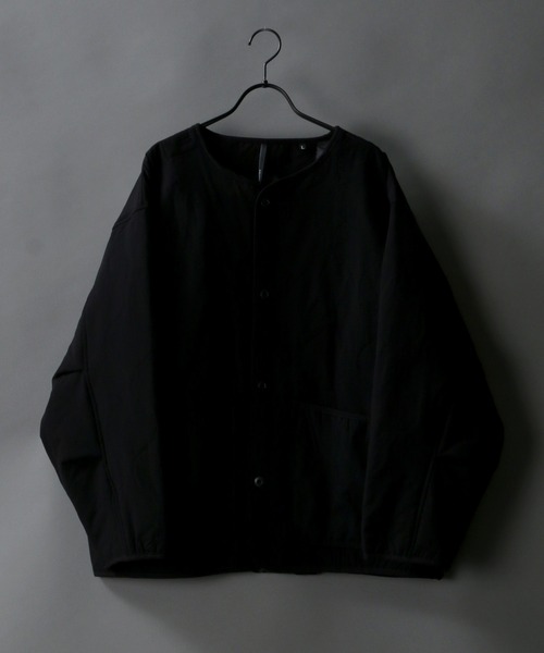 SITRY（シトリー）の「Ripstop quilting jacket/リップストップ キルトジャケット（ミリタリージャケット・メンズ・ブラック/オリーブ/カーキ・M/L/XL）」の2枚目の写真