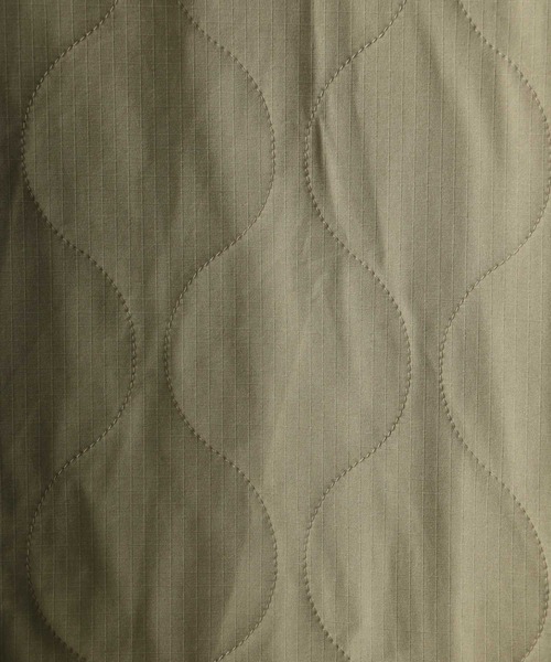 SITRY（シトリー）の「Ripstop quilting jacket/リップストップ キルトジャケット（ミリタリージャケット・メンズ・ブラック/オリーブ/カーキ・M/L/XL）」の17枚目の写真