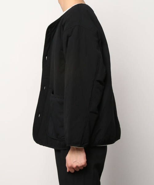 SITRY（シトリー）の「Ripstop quilting jacket/リップストップ キルトジャケット（ミリタリージャケット・メンズ・ブラック/オリーブ/カーキ・M/L/XL）」の16枚目の写真