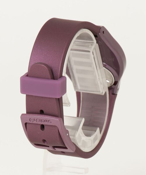 SWATCH(スウォッチ)の「PEARLYPURPLE(アナログ腕時計・レディース・パープル・FREE)」の2枚目の写真