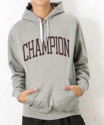 Champion チャンピオン プリントプルオーバー 裏毛スウェットパーカー