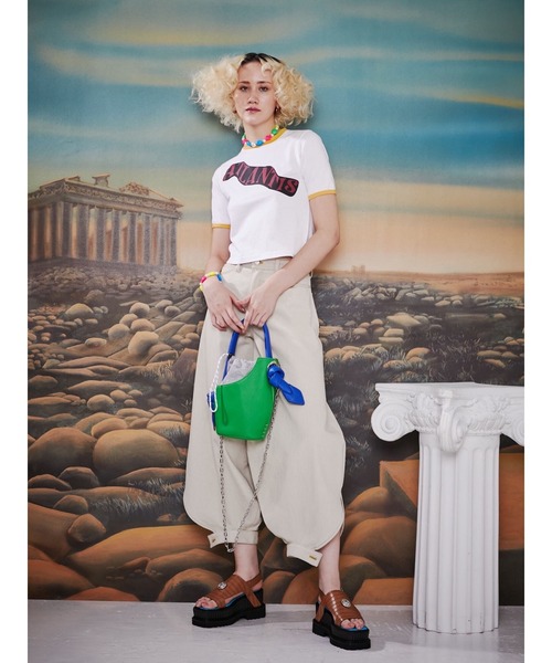 PAMEO POSE(パメオポーズ)の「Watering Pot Bag Mini(ショルダーバッグ・レディース・ブラック/グリーン・FREE)」の16枚目の写真