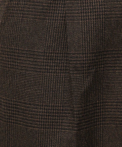 niko and...（ニコアンド）の「テーパードチェックパンツ（スラックス・メンズ・ブラウン/グレー/グリーン・MEDIUM/LARGE）」の12枚目の写真