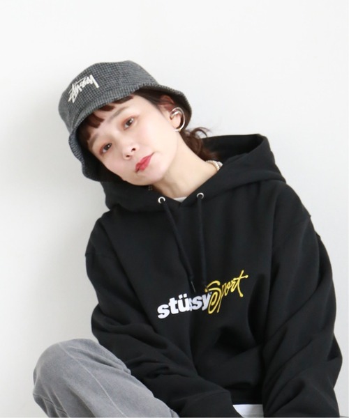 Stussy グレー バケットハット STUSSY バケットハット」に該当するグレー/灰色系のメンズ