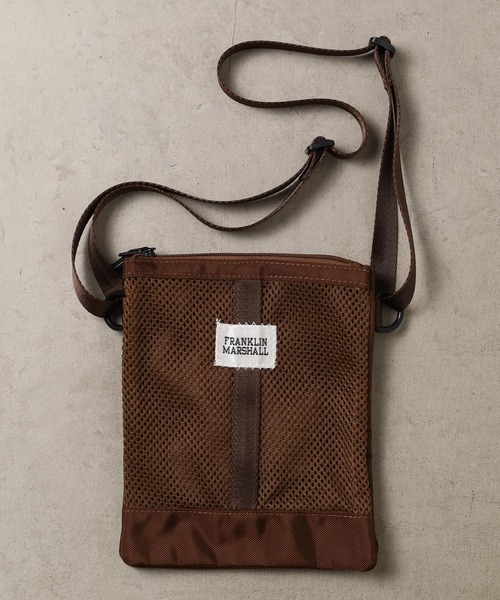 FRANKLIN & MARSHALL（フランクリンマーシャル）の「【Fl】【FRANKLIN&MARSHALL】Mesh Mini shoulder（ショルダーバッグ・レディース・ブラック/グレー/ベージュ・FREE）」の8枚目の写真