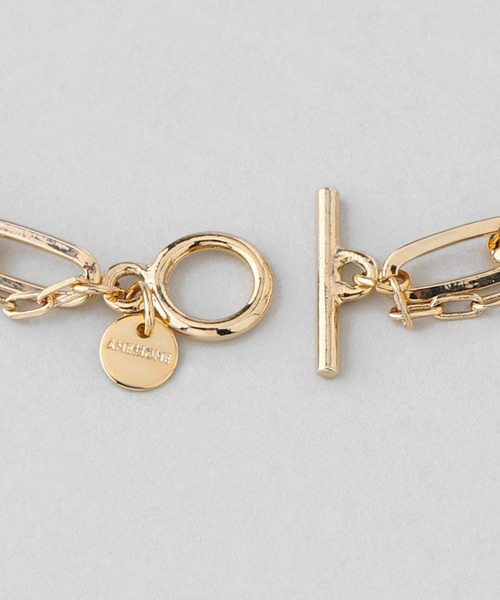 ANEMONE（アネモネ）の「ダブルチェーンマンテルブレスレット（ブレスレット・レディース・ゴールド/シルバー・FREE）」の3枚目の写真