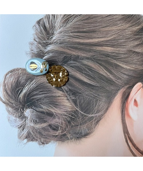 tone（トーン）の「【Willija】ロゴヘアゴム(MA)（ヘアゴム・レディース・ベージュ/ネイビー/グリーン/ホワイト/グレー/ブルー系その他/オレンジ/ブラウン・FREE）」の13枚目の写真