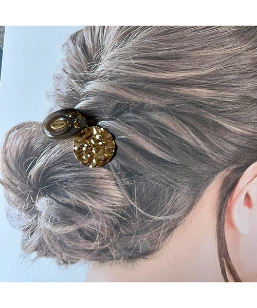 tone（トーン）の「【Willija】ロゴヘアゴム(MA)（ヘアゴム・レディース・ベージュ/ネイビー/グリーン/ホワイト/グレー/ブルー系その他/オレンジ/ブラウン・FREE）」の10枚目の写真