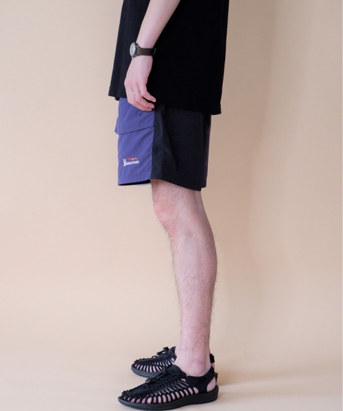 MANASTASH（マナスタッシュ）の「MANASTASH/マナスタッシュ　RIVER SHORTS リバーショーツ　7126029（その他パンツ・メンズ・ブラック/パープル/グレー/カーキ/その他・MEDIUM/LARGE/X-LARGE）」の6枚目の写真