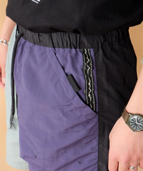 MANASTASH（マナスタッシュ）の「MANASTASH/マナスタッシュ　RIVER SHORTS リバーショーツ　7126029（その他パンツ・メンズ・ブラック/パープル/グレー/カーキ/その他・MEDIUM/LARGE/X-LARGE）」の11枚目の写真