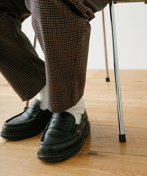 ITEMS URBANRESEARCH(アイテムズ アーバンリサーチ)の「起毛チェック TRスラックス(その他パンツ・メンズ・ブラウン/オフホワイト/ブラック・MEDIUM/LARGE)」の8枚目の写真