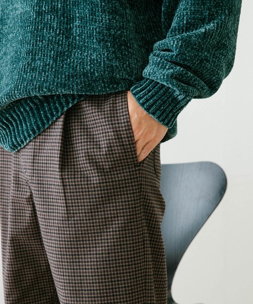 ITEMS URBANRESEARCH(アイテムズ アーバンリサーチ)の「起毛チェック TRスラックス(その他パンツ・メンズ・ブラウン/オフホワイト/ブラック・MEDIUM/LARGE)」の22枚目の写真