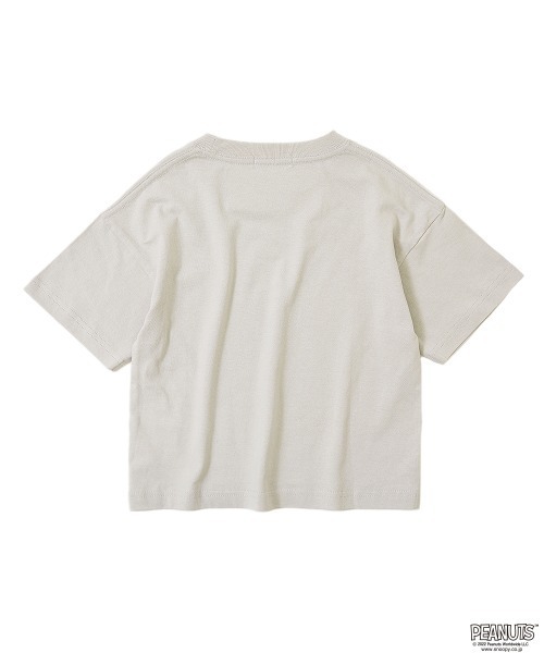PEANUTS(ピーナッツ)の「【PEANUTS】BIG スヌーピー柄Tシャツ(Tシャツ/カットソー・キッズ・スミクロ/ライトグレー/ブルー系その他・140cm/150cm/120cm/100cm/130cm/160cm/110cm)」の8枚目の写真