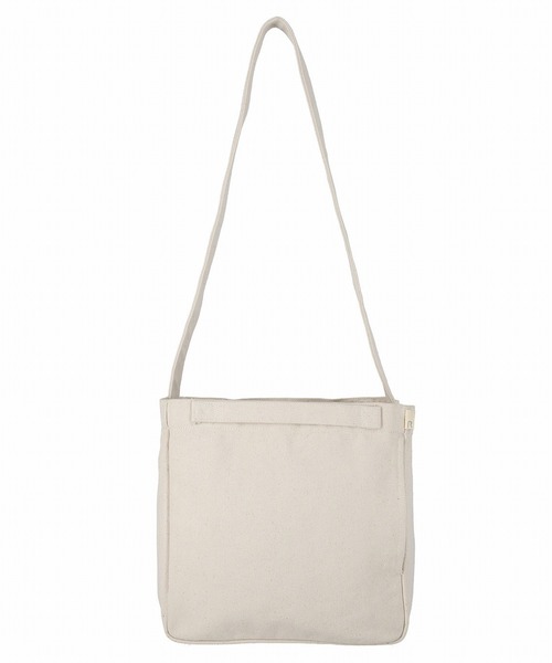 ROOTOTE(ルートート)の「ルートート/2way ショルダー付き アップサイクルテキスタイル SN.スクエア.リサイクルコットン-A(ショルダーバッグ・レディース・アイボリー/チャコールグレー・FREE)」の7枚目の写真
