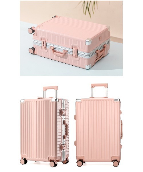 TABI PAL(タビパル)の「ファスナーレス キャリーケース(スーツケース/キャリーバッグ・レディース・A/F/E/C/I/D/B/H/G・S/M)」の18枚目の写真