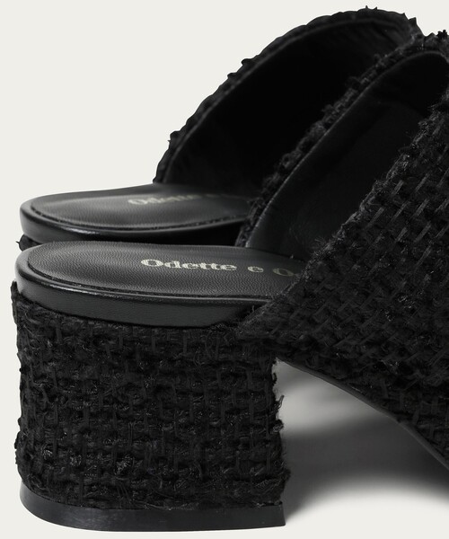 ODETTE E ODILE（オデットエオディール）の「プラットフォーム2ベルト サンダル55（サンダル・レディース・ブラック/ブラウン/クリーム・23cm/24cm/23.5cm/24.5cm/22.5cm/22cm）」の7枚目の写真