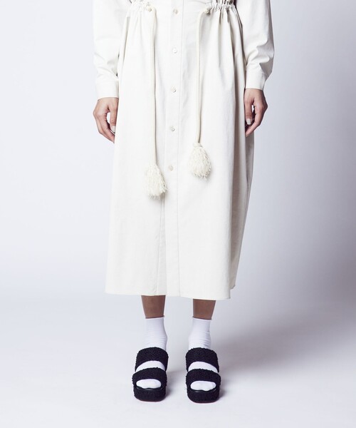 ODETTE E ODILE（オデットエオディール）の「プラットフォーム2ベルト サンダル55（サンダル・レディース・ブラック/ブラウン/クリーム・23cm/24cm/23.5cm/24.5cm/22.5cm/22cm）」の10枚目の写真