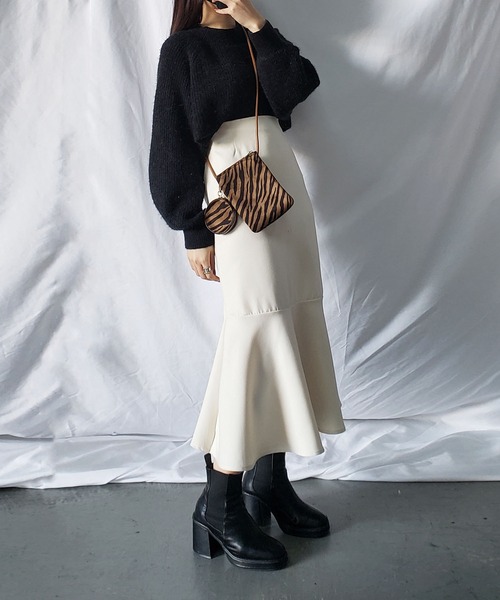 me+em select(ミームセレクト)の「【 ゼブラ / レオパード 】まるポーチ付きスクエアショルダーバッグ(ショルダーバッグ・レディース・ブラック/グレー/ブラウン/ブラック系/ブラウン系・FREE)」の21枚目の写真