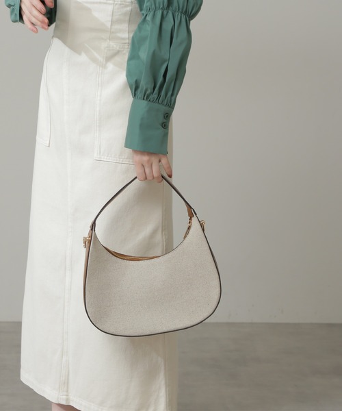 N.（N. Natural Beauty Basic）（エヌエヌナチュラルビューティーベーシック）の「◆ワンショルダーバッグ（ショルダーバッグ・レディース・ブラウン系その他/ライトグリーン/ホワイト・ﾌﾘ-）」の7枚目の写真