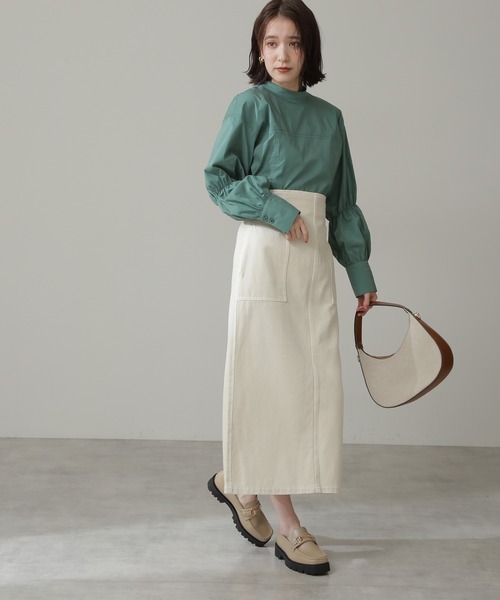 N.（N. Natural Beauty Basic）（エヌエヌナチュラルビューティーベーシック）の「◆ワンショルダーバッグ（ショルダーバッグ・レディース・ブラウン系その他/ライトグリーン/ホワイト・ﾌﾘ-）」の6枚目の写真