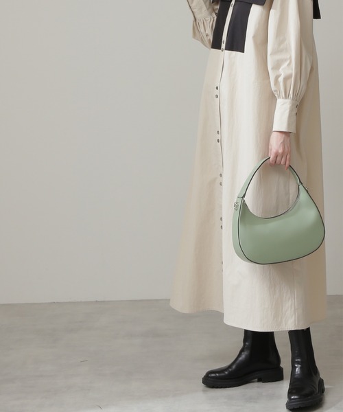 N.（N. Natural Beauty Basic）（エヌエヌナチュラルビューティーベーシック）の「◆ワンショルダーバッグ（ショルダーバッグ・レディース・ブラウン系その他/ライトグリーン/ホワイト・ﾌﾘ-）」の5枚目の写真