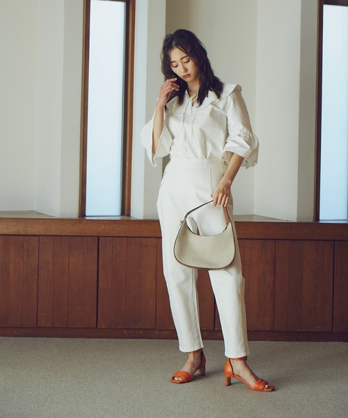 N.（N. Natural Beauty Basic）（エヌエヌナチュラルビューティーベーシック）の「◆ワンショルダーバッグ（ショルダーバッグ・レディース・ブラウン系その他/ライトグリーン/ホワイト・ﾌﾘ-）」の9枚目の写真