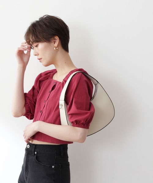 N.（N. Natural Beauty Basic）（エヌエヌナチュラルビューティーベーシック）の「◆ワンショルダーバッグ（ショルダーバッグ・レディース・ブラウン系その他/ライトグリーン/ホワイト・ﾌﾘ-）」の11枚目の写真