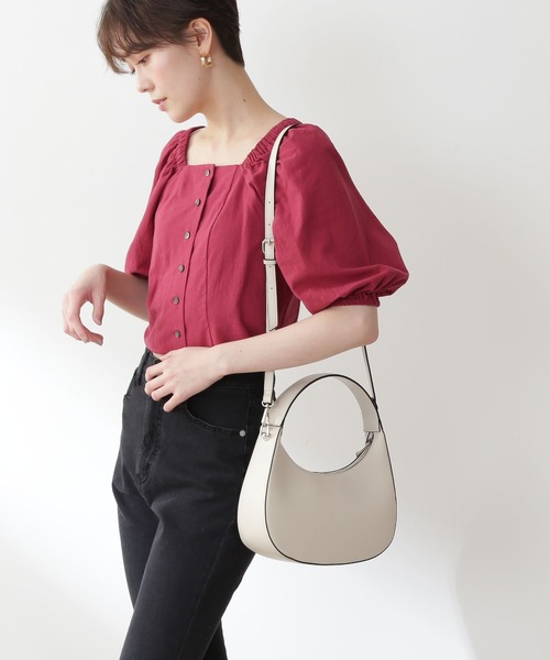 N.（N. Natural Beauty Basic）（エヌエヌナチュラルビューティーベーシック）の「◆ワンショルダーバッグ（ショルダーバッグ・レディース・ブラウン系その他/ライトグリーン/ホワイト・ﾌﾘ-）」の13枚目の写真