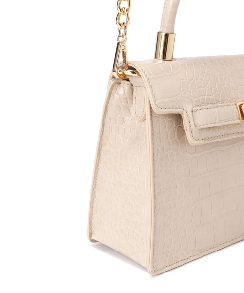 FREE'S MART（フリーズマート）の「◆ミニフラップバッグ（ハンドバッグ・レディース・ブラック/ホワイト系その他/パープル/グレー・ﾌﾘ-）」の21枚目の写真